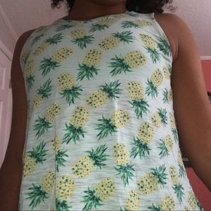 pineapple tank top